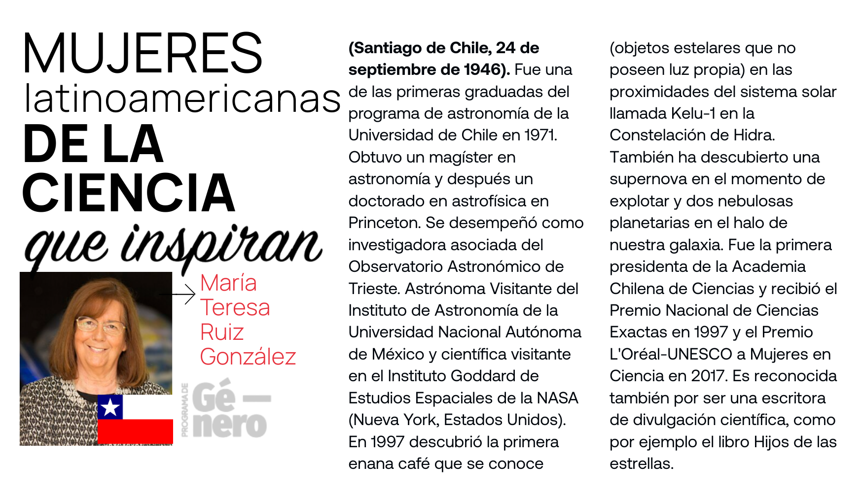 Mujeres de la ciencia que inspiran 28