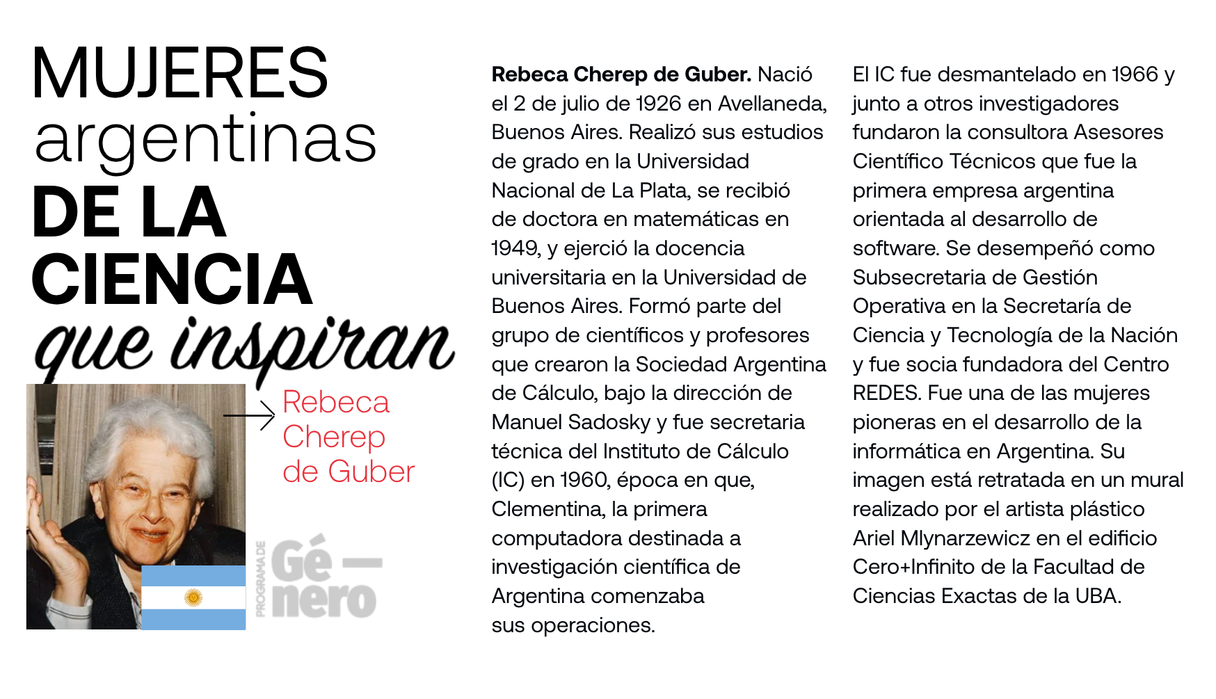 Mujeres de la ciencia que inspiran 38