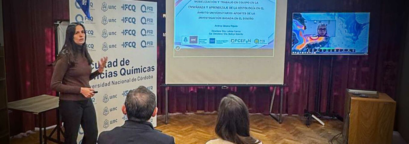 La FCQ tiene su primera docente egresada del doctorado en Educación de Ciencias Básicas y Tecnología
